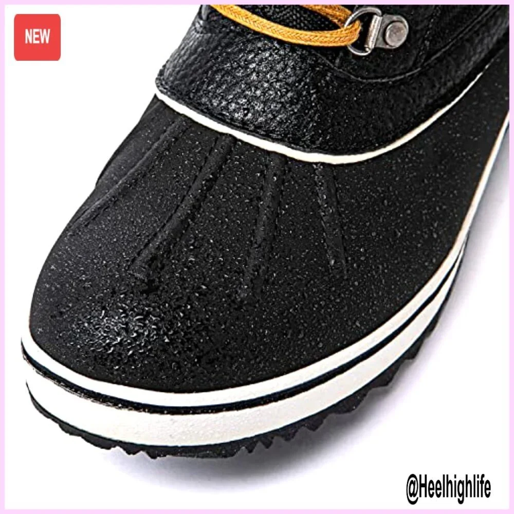 Waterproof Winter Snow Boots Women's Thermolite Insulation -15F Slip Resistant